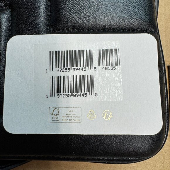 Jimmy Choo Avenue Slim Shoulder Bag - Black - New With Defects - Picture 11 of 12